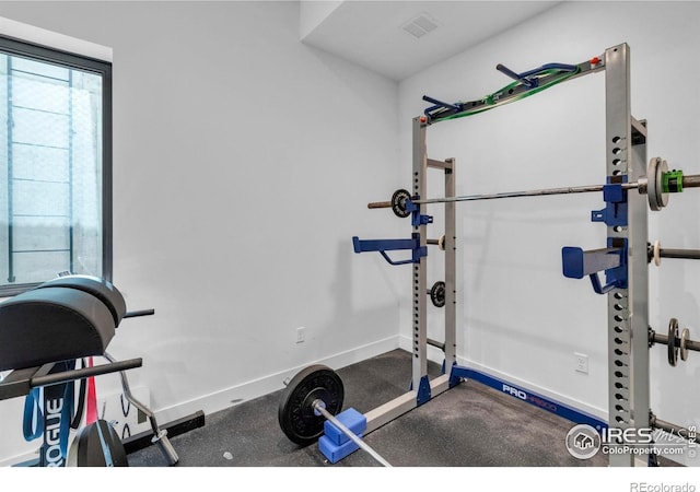11 Juneau Cir, Nederland, CO 80466 - workout room with baseboards and visible vents