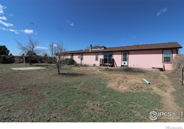 view of rear view of house