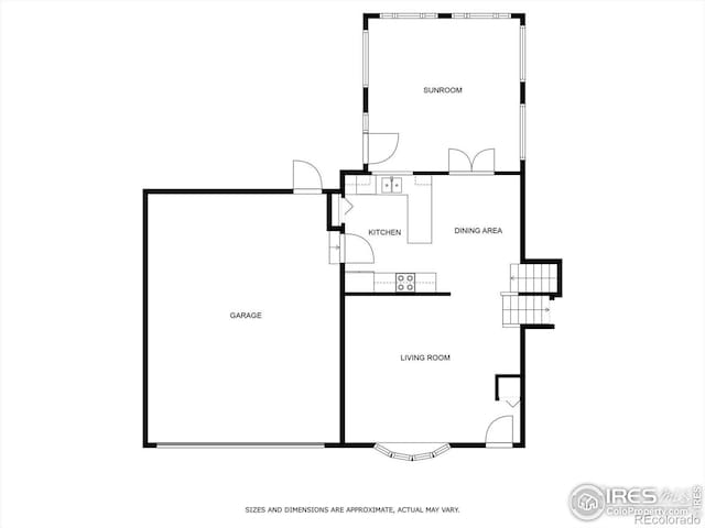 1309 Alexandria St, Lafayette, CO 80026 - floor plan / room layout