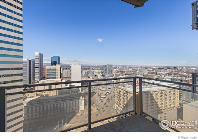 2001 Lincoln St Unit 2113, Denver, CO 80202 - balcony featuring a view of city