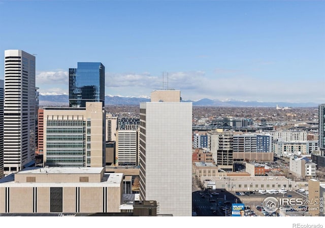 2001 Lincoln St Unit 2113, Denver, CO 80202 - view of city with a mountain backdrop