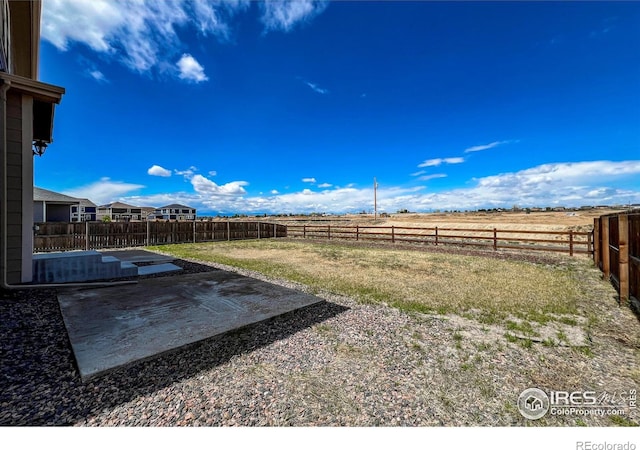 2325 Mountain Sky Dr, Fort Lupton, CO 80621 - view of yard with a patio
