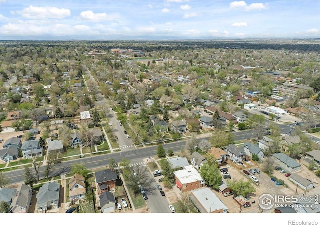 1626 11th Ave, Greeley, CO 80631 - aerial view of property and surrounding area featuring nearby suburban area