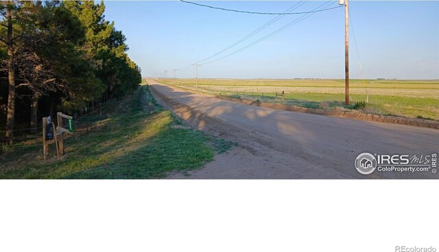 9021 County Road U.5, Weldona, CO 80653 - view of asphalt street with a view of countryside