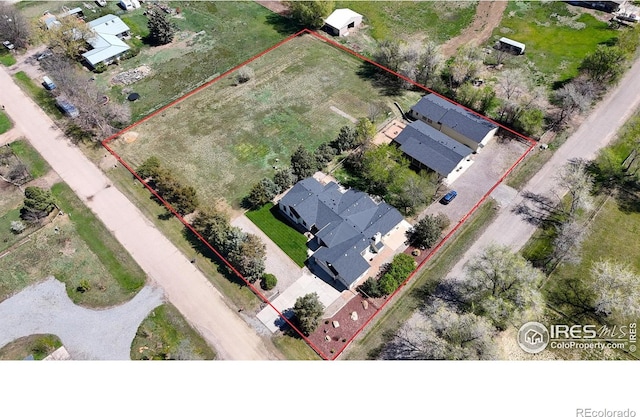 1720 Chaparro Cir, Berthoud, CO 80513 - aerial view