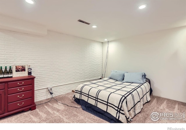 1720 Chaparro Cir, Berthoud, CO 80513 - carpeted bedroom featuring recessed lighting and visible vents
