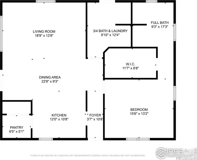1720 Chaparro Cir, Berthoud, CO 80513 - view of layout