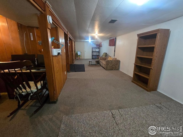 interior space with visible vents