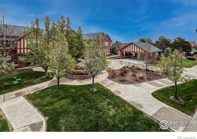 1379 Charles Dr Unit 4, Longmont, CO 80503 - view of home's community featuring a gazebo and a lawn