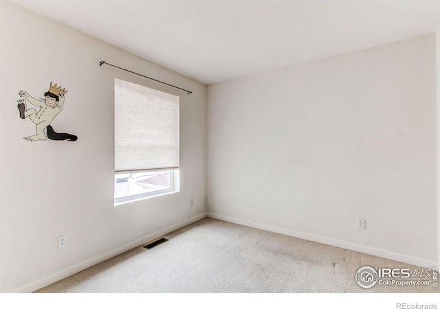 3840 Colorado Ave Unit D, Boulder, CO 80303 - carpeted empty room featuring visible vents and baseboards
