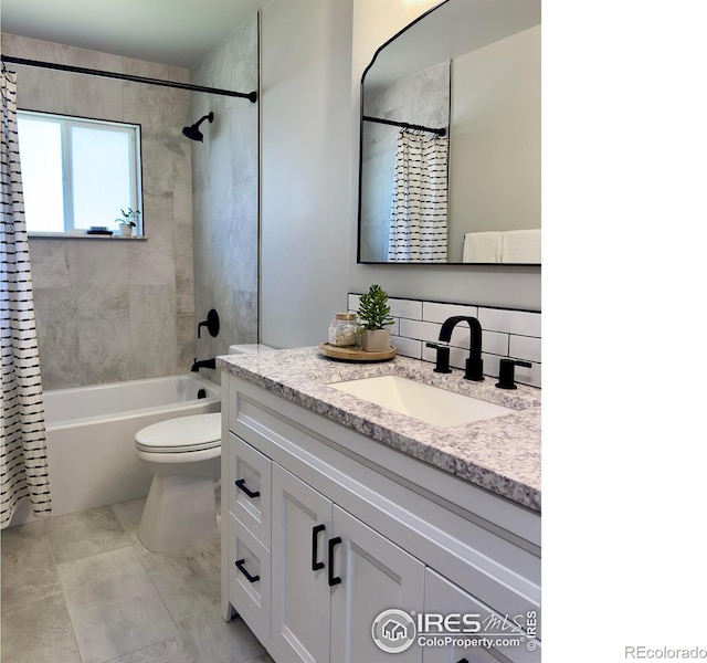 237 Clover Ln, Fort Collins, CO 80521 - bathroom featuring vanity and shower / tub combo with curtain