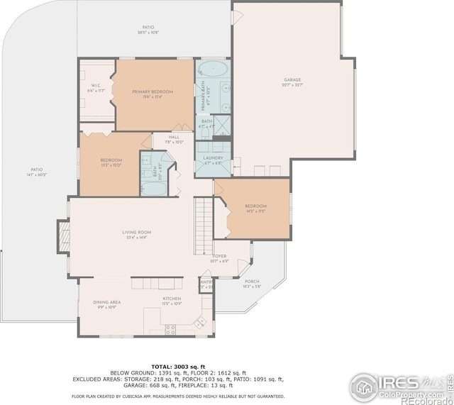112 Cobble Dr, Windsor, CO 80550 - view of layout