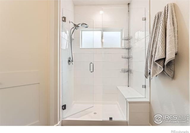 full bath with a stall shower