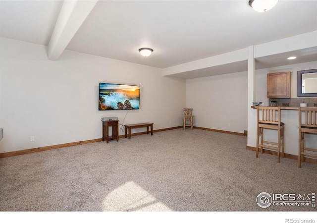 7084 Sumner St, Wellington, CO 80549 - finished below grade area with carpet floors and baseboards