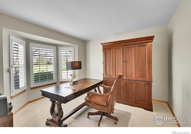 2206 Eagles Nest Dr, Lafayette, CO 80026 - office area with light colored carpet and baseboards