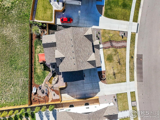 drone / aerial view