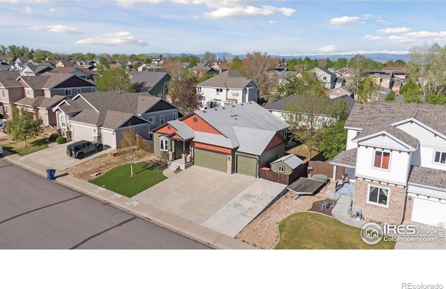 9137 Harlequin Cir, Frederick, CO 80504 - aerial view of residential area