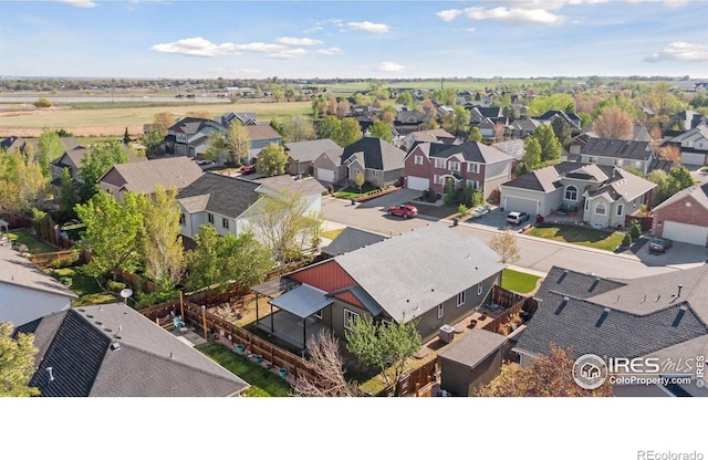 9137 Harlequin Cir, Frederick, CO 80504 - aerial perspective of suburban area
