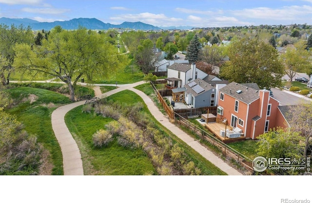 536 W Sycamore Cir, Louisville, CO 80027 - bird's eye view of a mountainous background