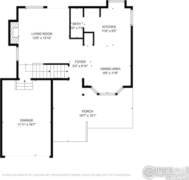 536 W Sycamore Cir, Louisville, CO 80027 - home floor plan