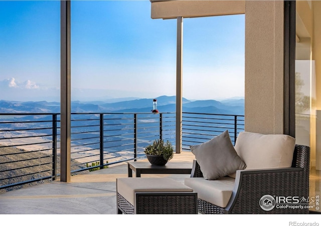 9360 Gold Mine Rd, Loveland, CO 80538 - balcony featuring a mountain view