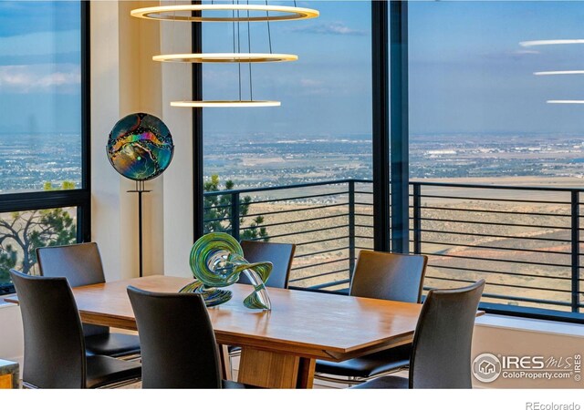9360 Gold Mine Rd, Loveland, CO 80538 - view of dining space