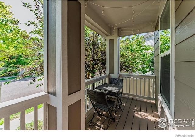 1675 Saratoga Dr, Lafayette, CO 80026 - view of wooden deck