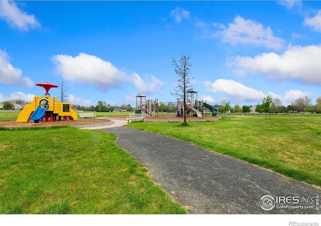 1380 Swainson Rd, Eaton, CO 80615 - surrounding community featuring a lawn