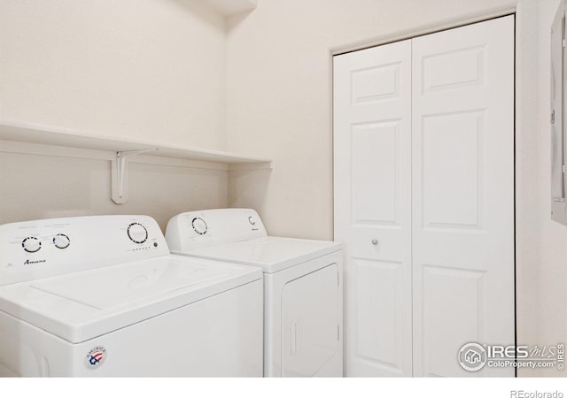 2502 Owens Ave Unit 201, Fort Collins, CO 80528 - laundry room with separate washer and dryer