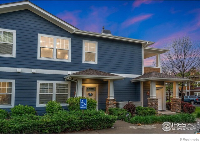 2502 Owens Ave Unit 201, Fort Collins, CO 80528 - view of front of home featuring a chimney