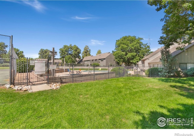 705 E Drake Rd Unit 22, Fort Collins, CO 80525 - view of yard with a residential view