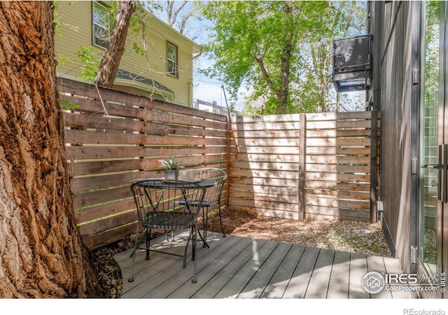 1838 22nd St, Boulder, CO 80302 - deck featuring fence