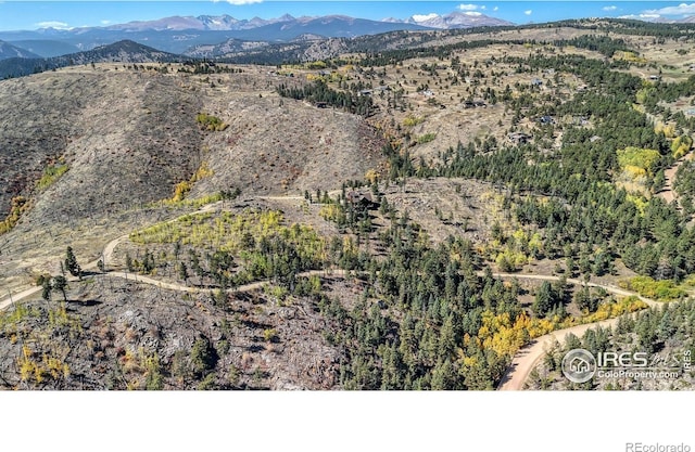 view of mountain background