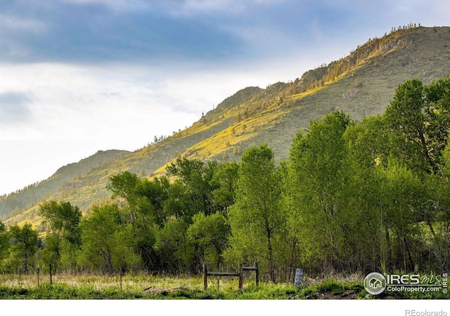 view of mountain backdrop