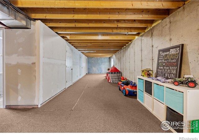 316 Whitney Bay, Windsor, CO 80550 - unfinished basement featuring carpet