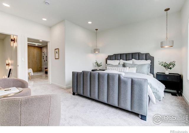 5304 Vardon Way, Fort Collins, CO 80528 - bedroom featuring recessed lighting and carpet floors