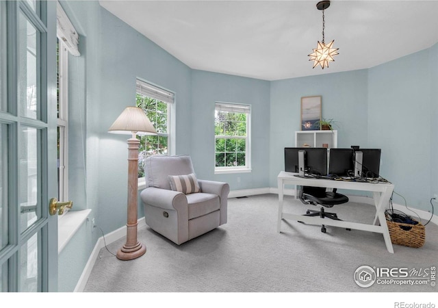 1369 Padfield Pl, Erie, CO 80516 - office with baseboards and carpet