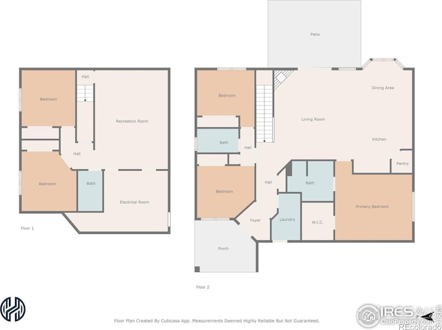 1458 S Dusk Dr, Milliken, CO 80543 - floor plan / room layout