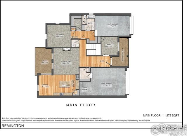 1940 Rolling Wind Dr, Windsor, CO 80550 - room layout