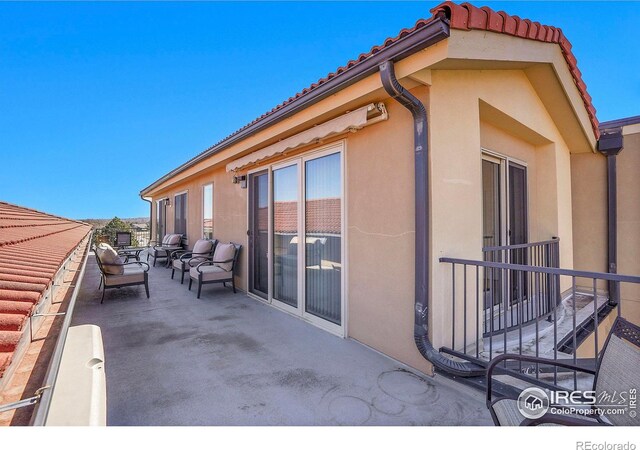 4500 Baseline Rd Unit 4402, Boulder, CO 80303 - view of patio / terrace with an outdoor hangout area