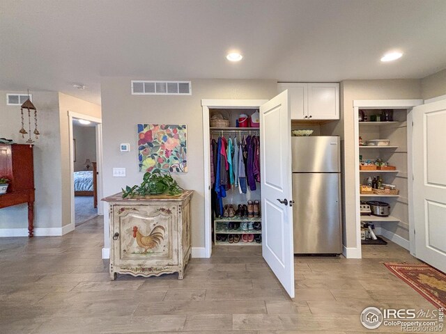 view of closet