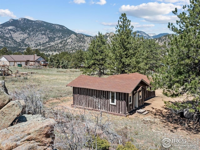 1221 Griffith Ct, Estes Park, CO 80517 - view of mountain backdrop