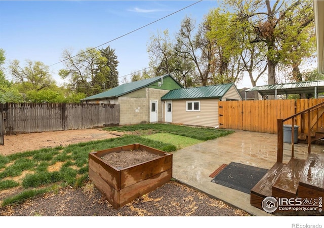 rear view of house with a garden