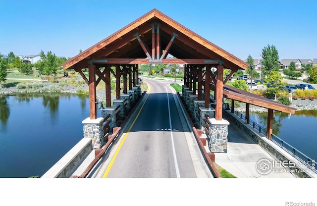 2137 Setting Sun Dr, Windsor, CO 80550 - dock area with a water view