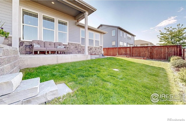 2137 Setting Sun Dr, Windsor, CO 80550 - view of yard