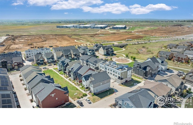 aerial perspective of suburban area