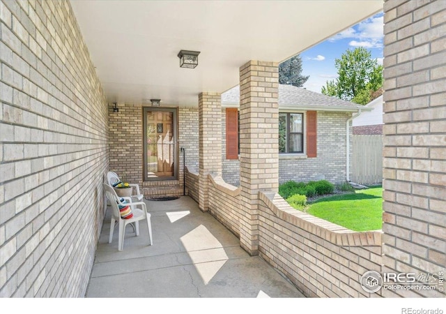 4880 Filbert Dr, Loveland, CO 80538 - view of patio with a porch