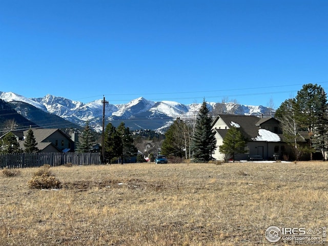 1810 N Ridge Ln, Estes Park, CO 80517 - mountain view