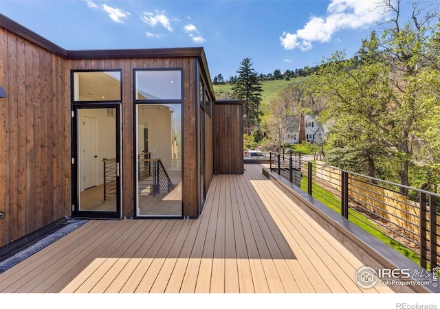 2814 3rd St, Boulder, CO 80304 - view of wooden deck