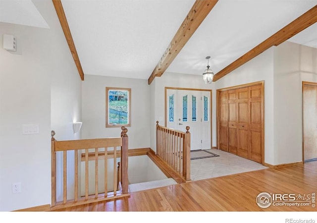 272 Solomon Dr, Estes Park, CO 80517 - entrance foyer featuring wood finished floors and baseboards